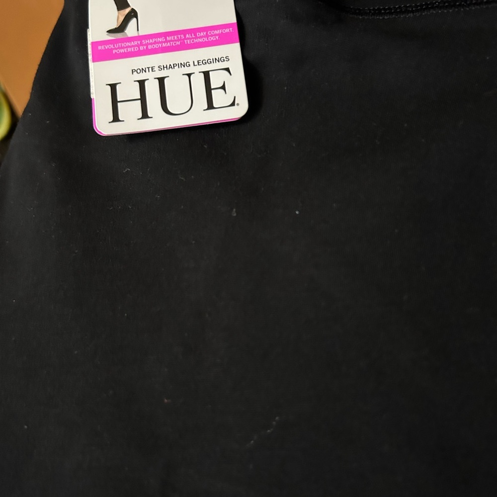 Ladies, black hue leggings new x large